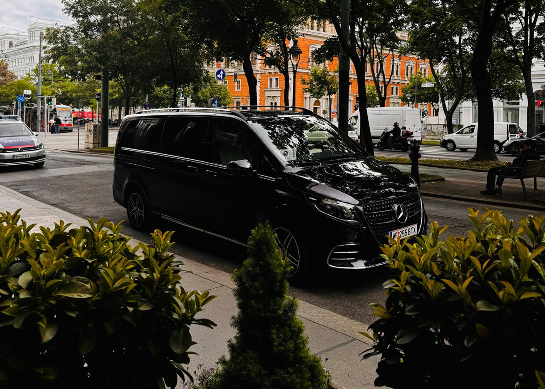 Mercedes V Klasse luxury interior details